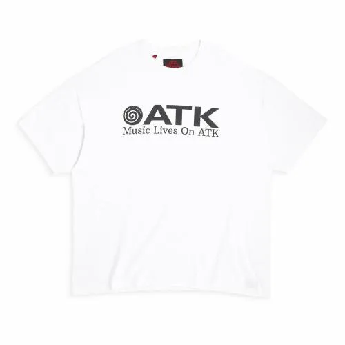 Short Sleeve Men Gallery Dept MUSIC LIVES ON ATK White
