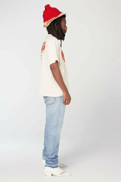 Short Sleeve Men Gallery Dept TOYMAKER TEE Antique White