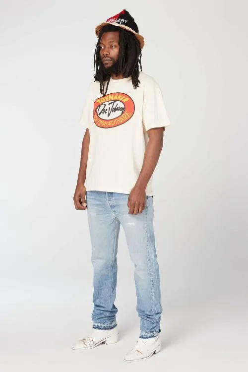 Short Sleeve Men Gallery Dept TOYMAKER TEE Antique White