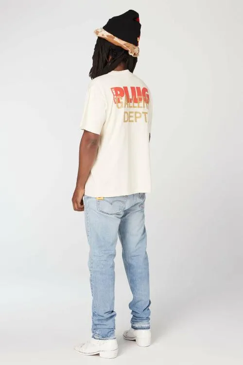 Short Sleeve Men Gallery Dept TOYMAKER TEE Antique White