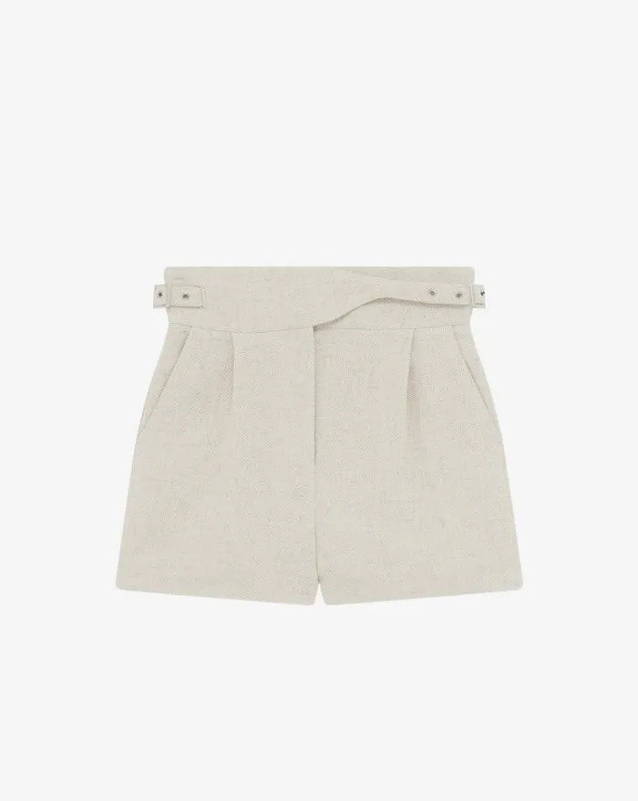Shorts and Skirts Women IRO GUNA BELTED HIGHWAISTED SHORTS