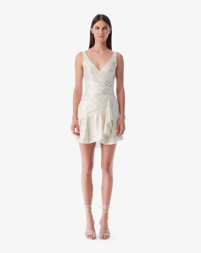 Shorts and Skirts Women IRO IMANE RUFFLED LUREX MINISKIRT