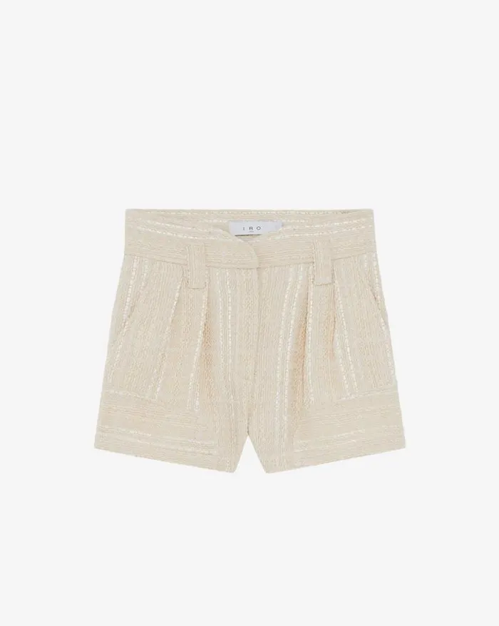 Shorts and Skirts Women IRO INIBA LUREX TWEED SHORTS