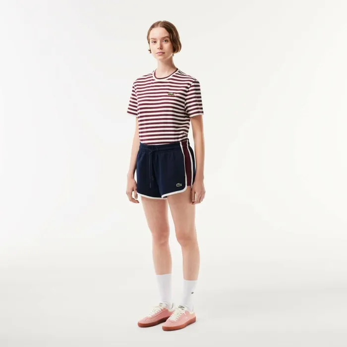 Shorts and Skirts Women Lacoste Women039s Contrast Seam Piqu Shorts Navy Blue 166 Shorts and Skirts Women Lacoste Women039s Contrast Seam Piqu Shorts Navy Blue 166
