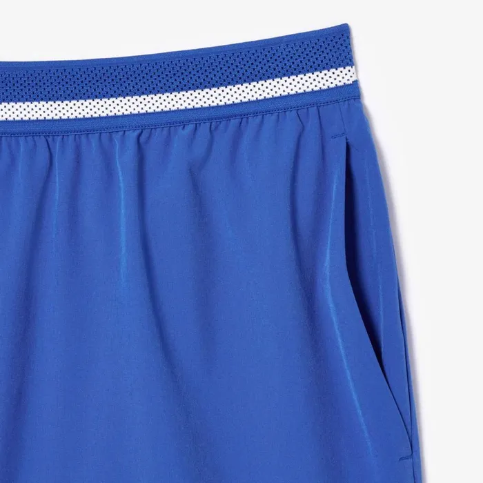 Shorts and Swim Men Lacoste Men039s Lacoste Tennis X Novak Djokovic Shorts Ladigue Blue Ixw