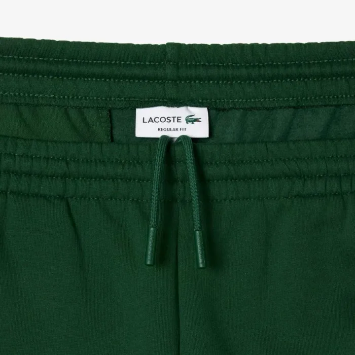 Shorts and Swim Men Lacoste Men039s Regular Fit Fleece Shorts Pine Green 132