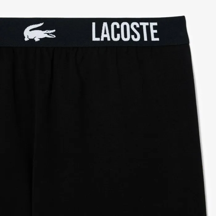 Shorts and Swim Men Lacoste Men039s Soft Cotton Jersey Pajama Shorts Black 031