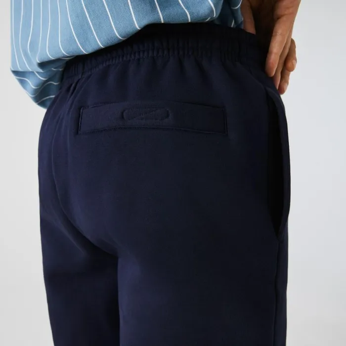 Shorts and Swim Men Lacoste Men039s SPORT Tennis Fleece Shorts Navy Blue 166