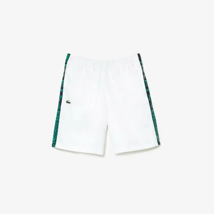 Shorts and Swim Men Lacoste Men039s SPORT Tennis Shorts White 001