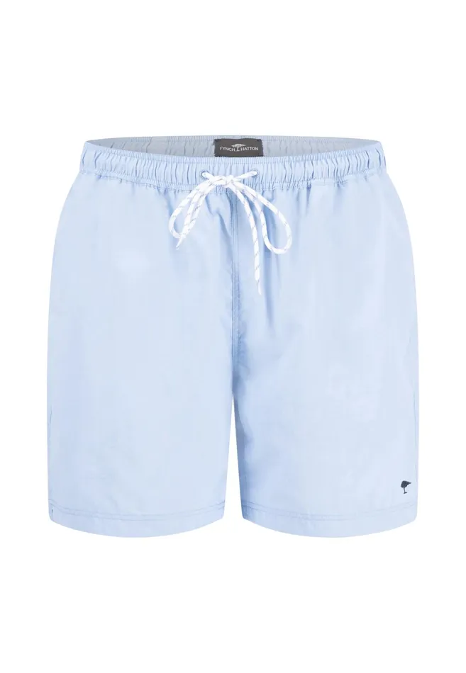 Shorts Men FYNCHHATTON Bathing Shorts In Plain Colors With A Logodail Peesummer Breezestrong Bluenavy