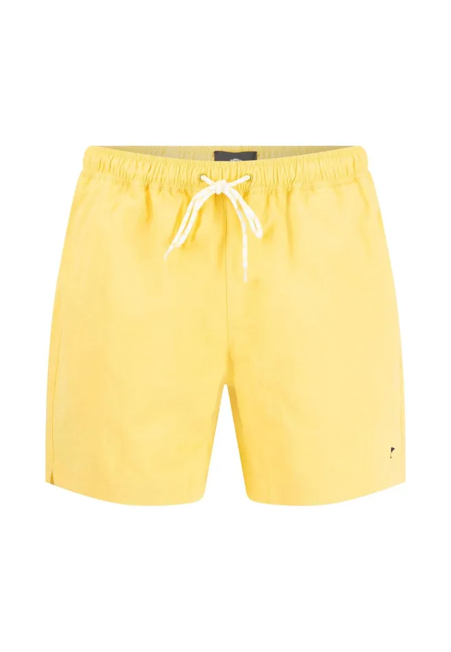 Shorts Men FYNCHHATTON Bathing Shorts In Plain Colors With A Logodail Peesummer Breezestrong Bluenavy