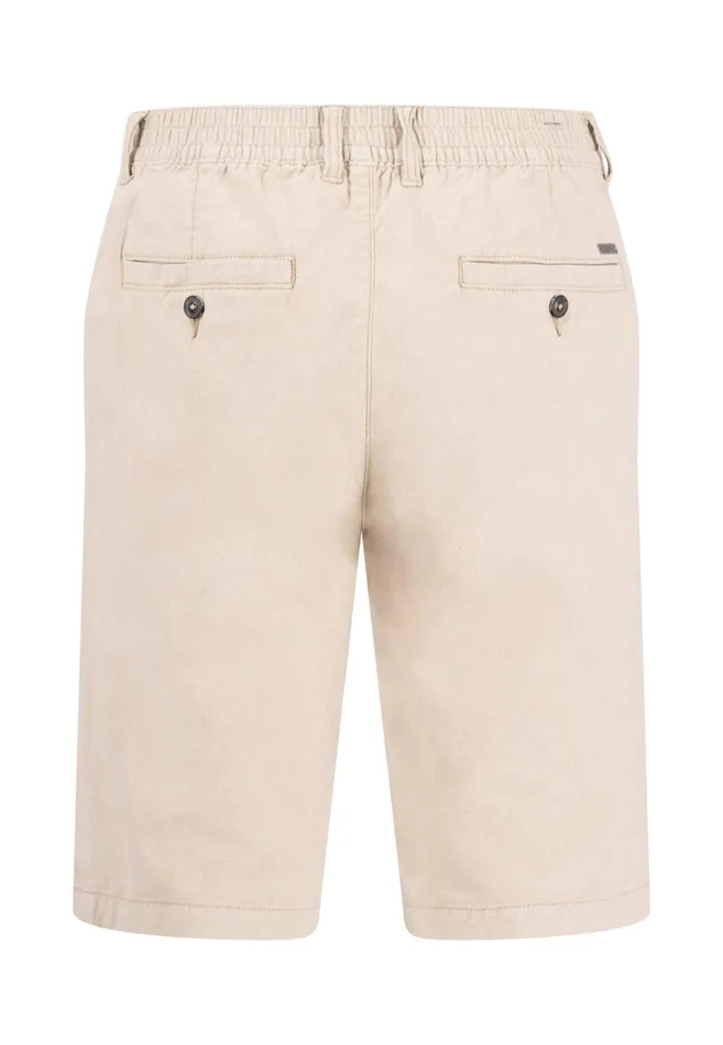 Shorts Men FYNCHHATTON Bermuda Shorts From Linen Mix Stonedark Navy