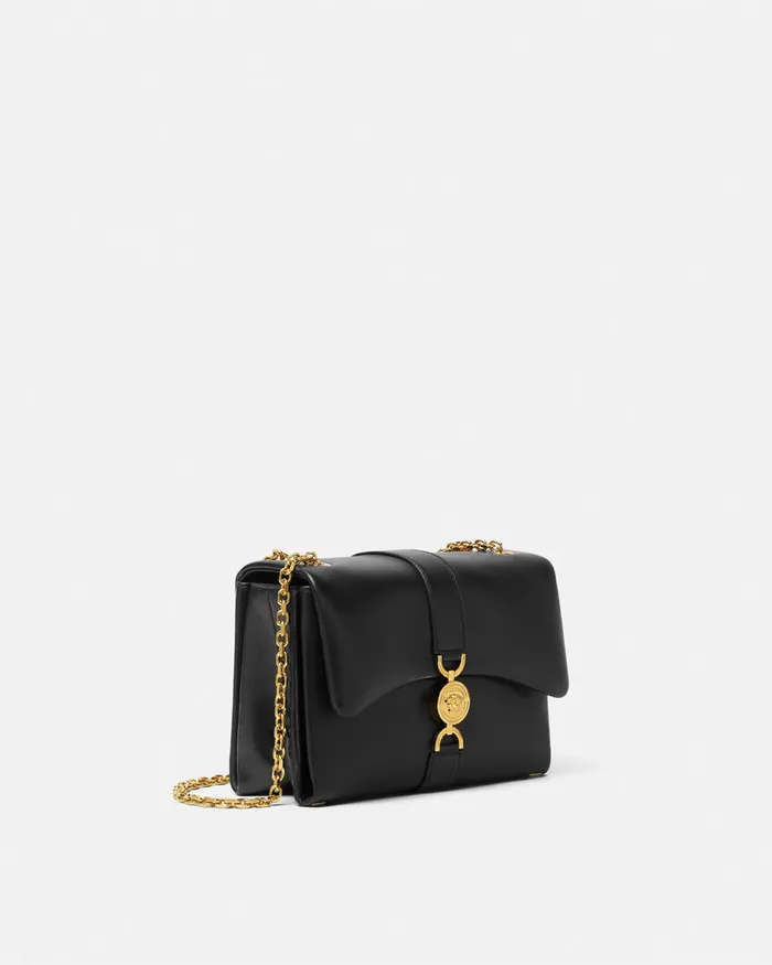 Shoulder and Crossbody Women Versace Kleio Shoulder Bag Blackgold