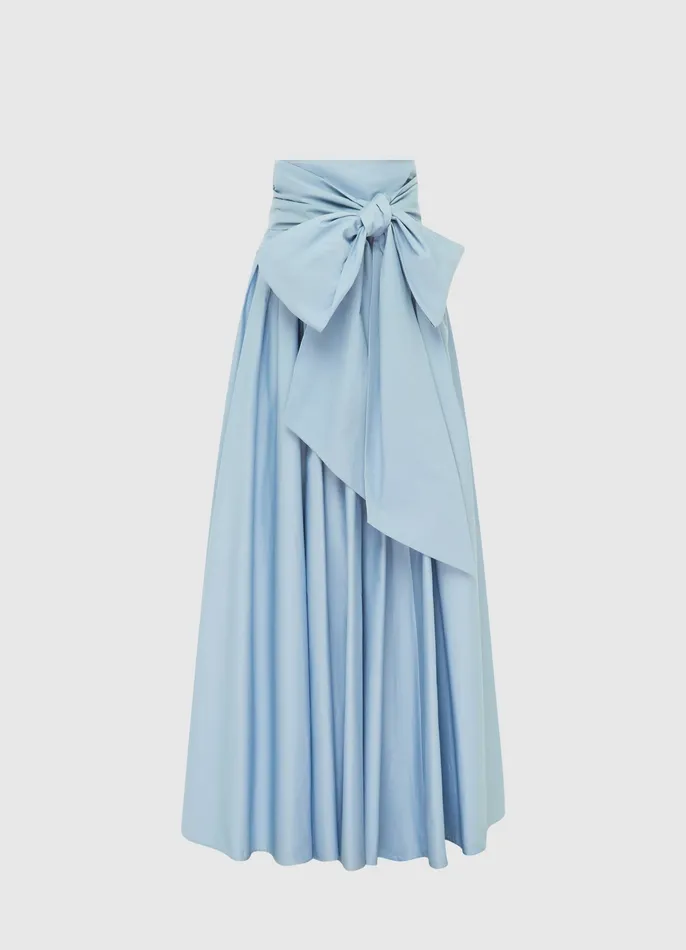 Skirts Valerie Maxi Skirt 8211 Powder Blue 8211 LEO LIN Women