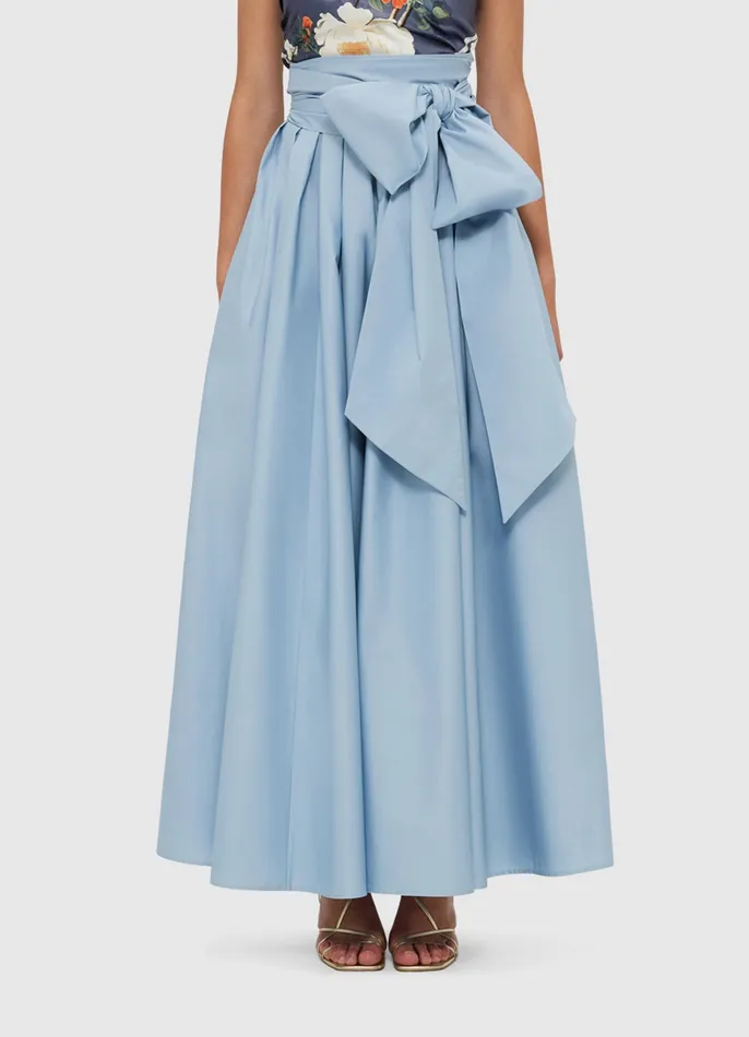 Skirts Valerie Maxi Skirt 8211 Powder Blue 8211 LEO LIN Women