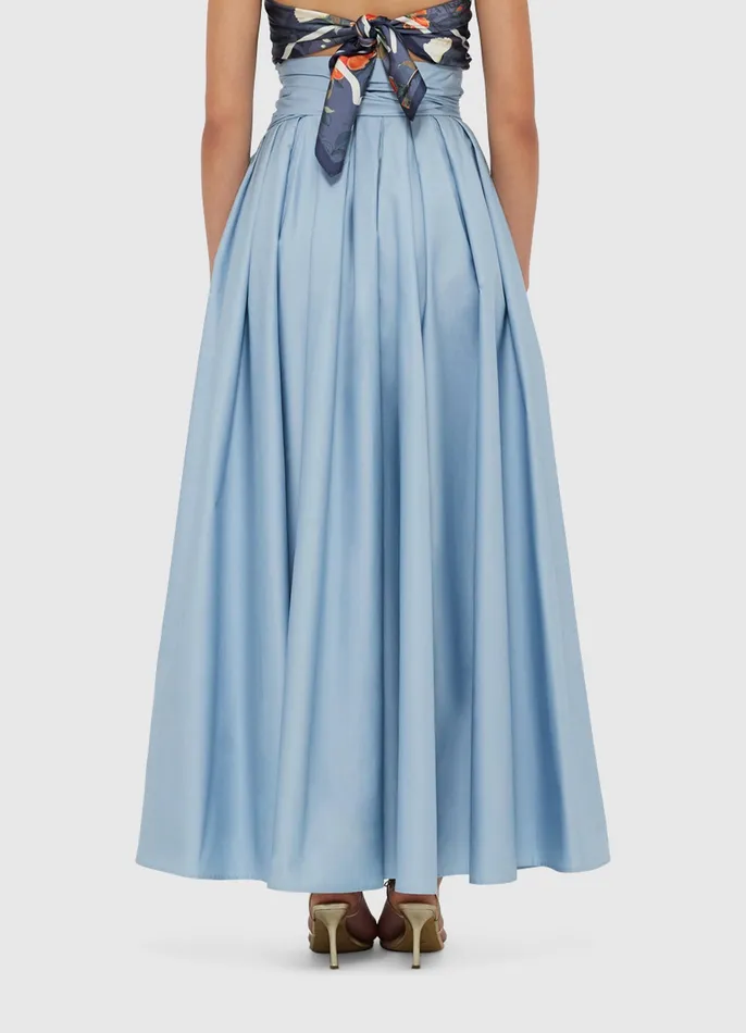 Skirts Valerie Maxi Skirt 8211 Powder Blue 8211 LEO LIN Women