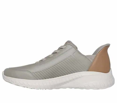 Slipins BOBS Sport Squad Chaos Taupe Men SKECHERS SlipOn