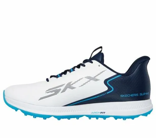 Slipins GO GOLF Elite 6 White Navy Men SKECHERS SlipOn