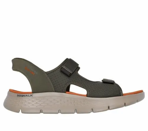 Slipins GO WALK Flex SD 8211 Easy Entry Olive Men SKECHERS Sandals