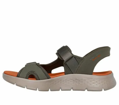 Slipins GO WALK Flex SD 8211 Easy Entry Olive Men SKECHERS Sandals