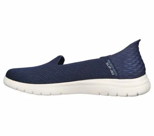 Slipins OntheGO Flex 8211 Astonish Navy Women SKECHERS SlipOn