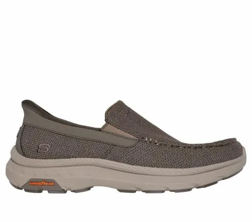 Slipins Pollard 8211 Wilfred Taupe Men SKECHERS SlipOn