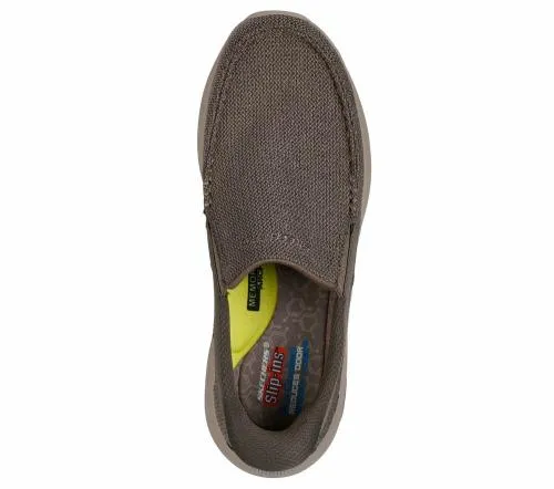 Slipins Pollard 8211 Wilfred Taupe Men SKECHERS SlipOn