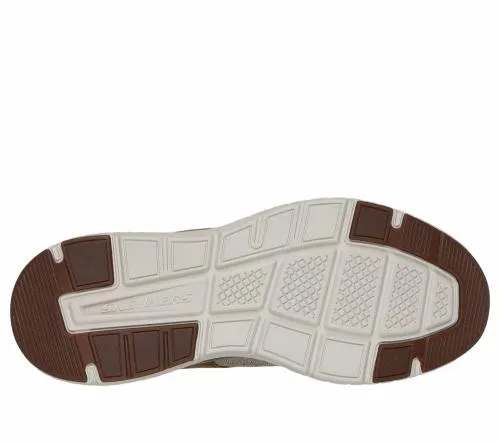 Slipins Relaxed Fit Arch Crosser 8211 Emeric Taupe Brown Men SKECHERS SlipOn