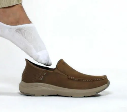 Slipins Relaxed Fit Parson 8211 Oswin Desert Men SKECHERS SlipOn