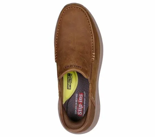 Slipins Relaxed Fit Parson 8211 Oswin Desert Men SKECHERS SlipOn