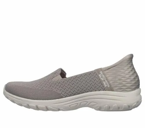 Slipins Relaxed Fit Reggae Fest 20 8211 Guiding Taupe Women SKECHERS SlipOn