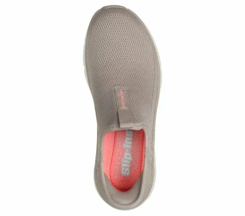 Slipins RF D039Lux Walker 20 Taupe Coral Women SKECHERS SlipOn