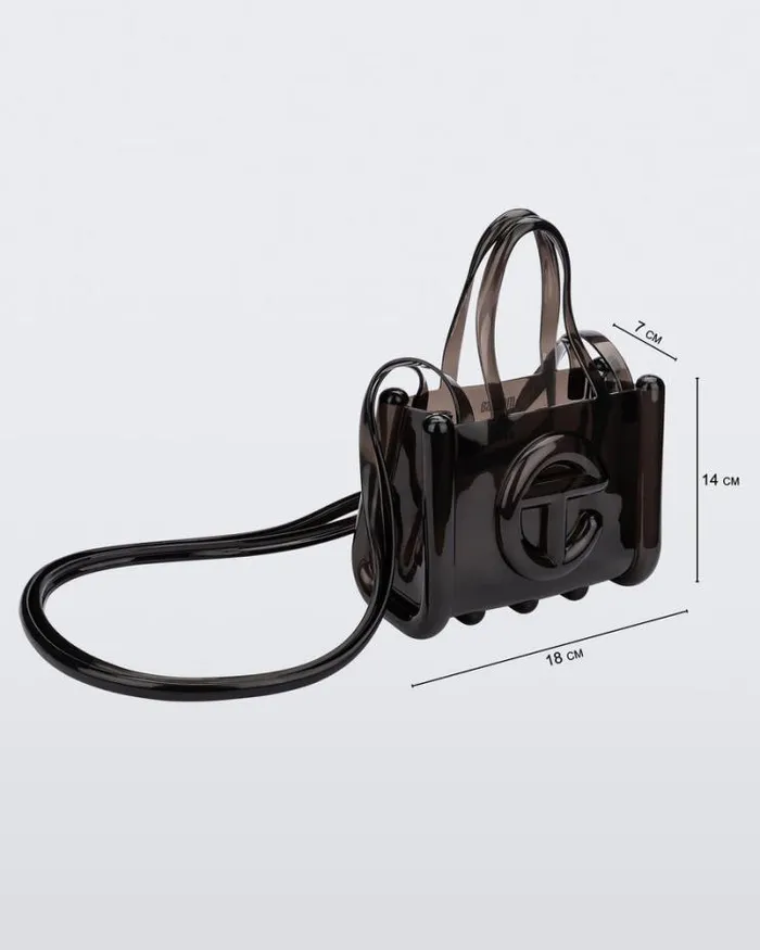 Small Jelly Shopper Black Women Melissa Handbags