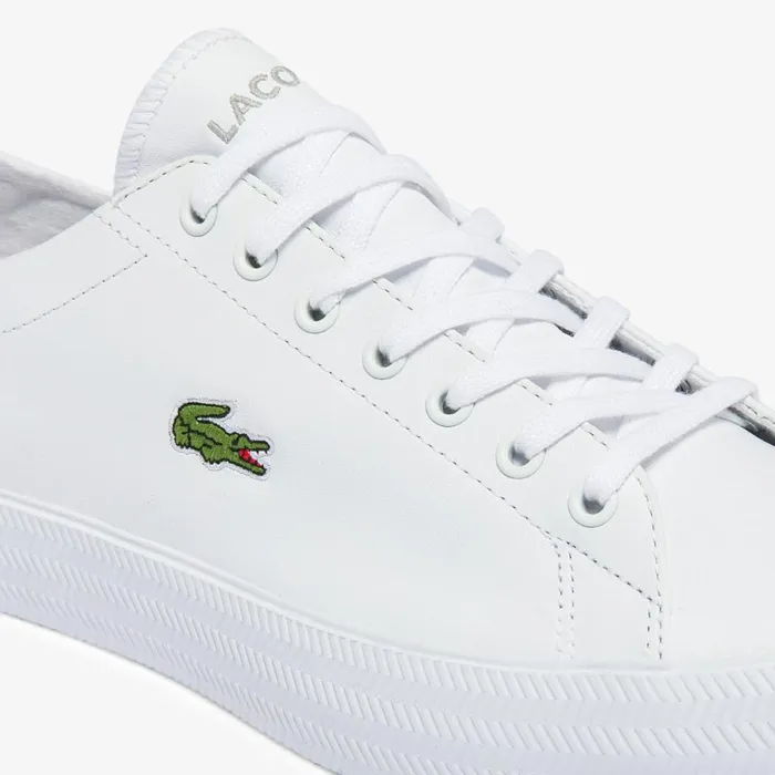 Sneakers Men Lacoste Men039s Gripshot Leather Sneakers Whitewhite 21g