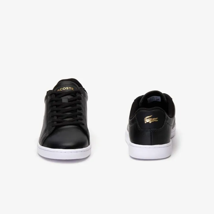 Sneakers Women Lacoste Women039s Hydez Leather Sneakers Blkgld 1v7