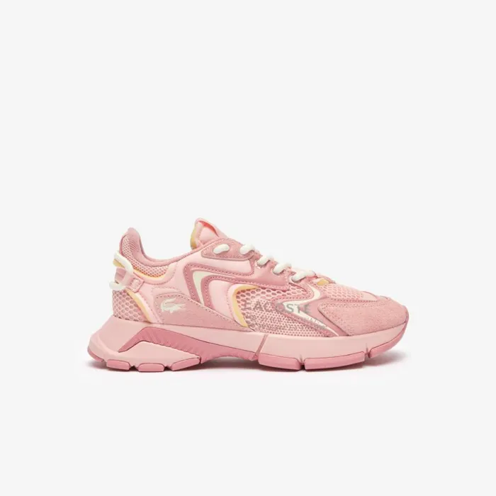 Sneakers Women Lacoste Women039s L003 Neo Contrasted Sneakers Pnkpnk 13c