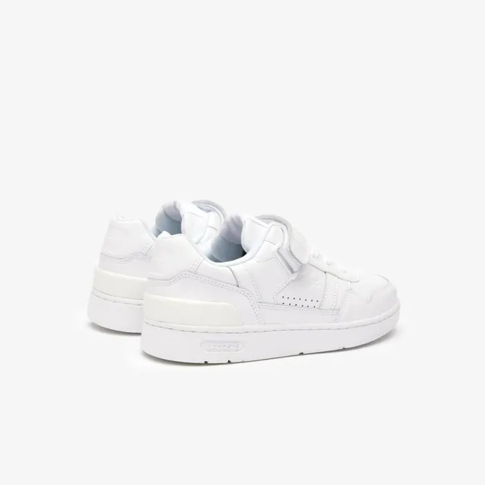 Sneakers Women Lacoste Women039s TClip Velcro Leather Sneakers Whitewhite 21g