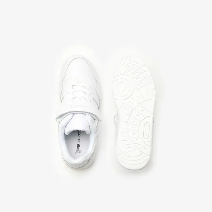 Sneakers Women Lacoste Women039s TClip Velcro Leather Sneakers Whitewhite 21g