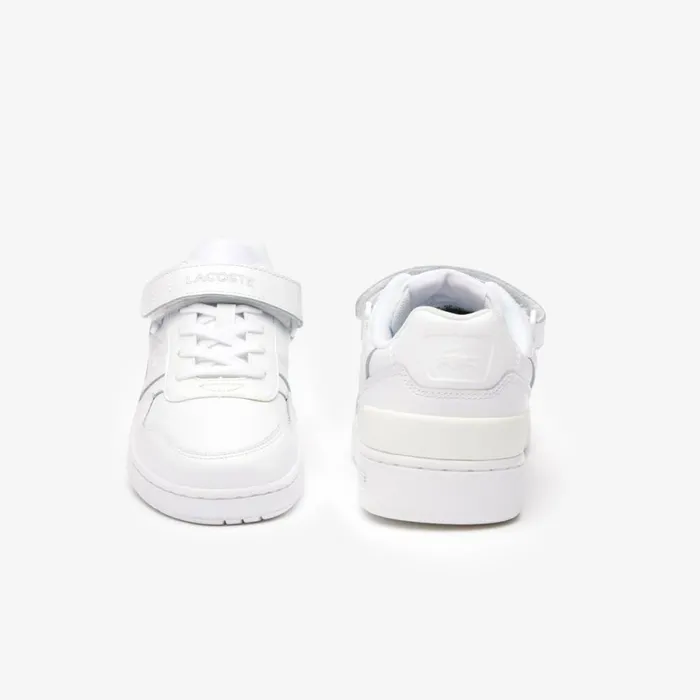 Sneakers Women Lacoste Women039s TClip Velcro Leather Sneakers Whitewhite 21g