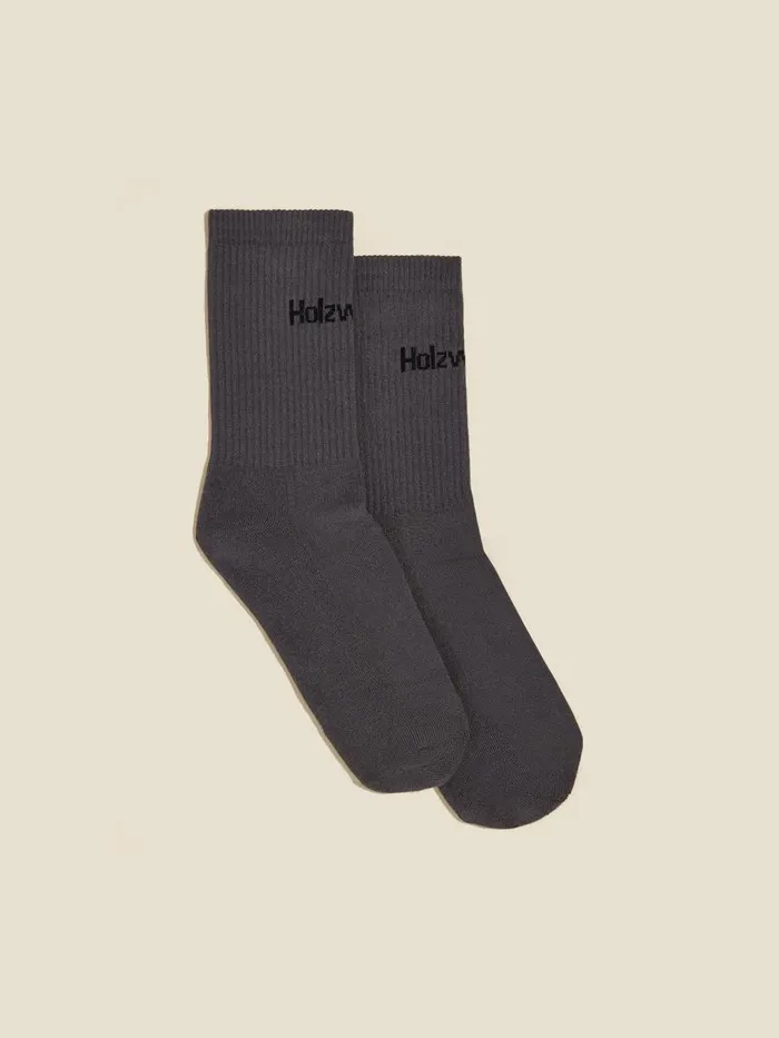 Socks WomenMen Holzweiler Holzweiler Tennis Sock Dk Grey