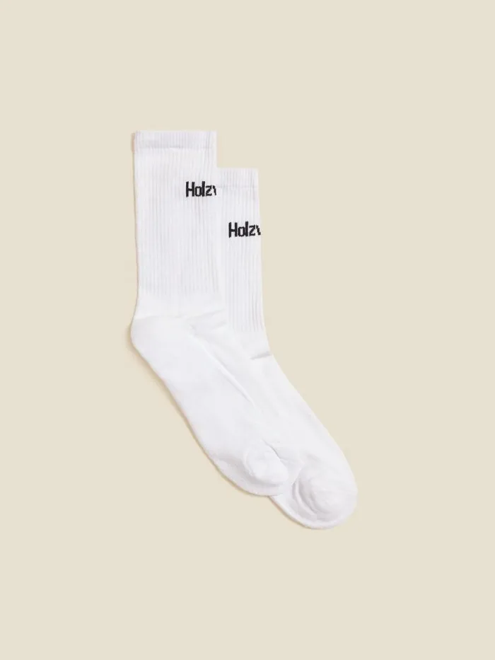 Socks WomenMen Holzweiler Holzweiler Tennis Sock White