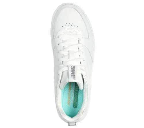 Sport Court 92 8211 Illustrious White Women SKECHERS Lace Up