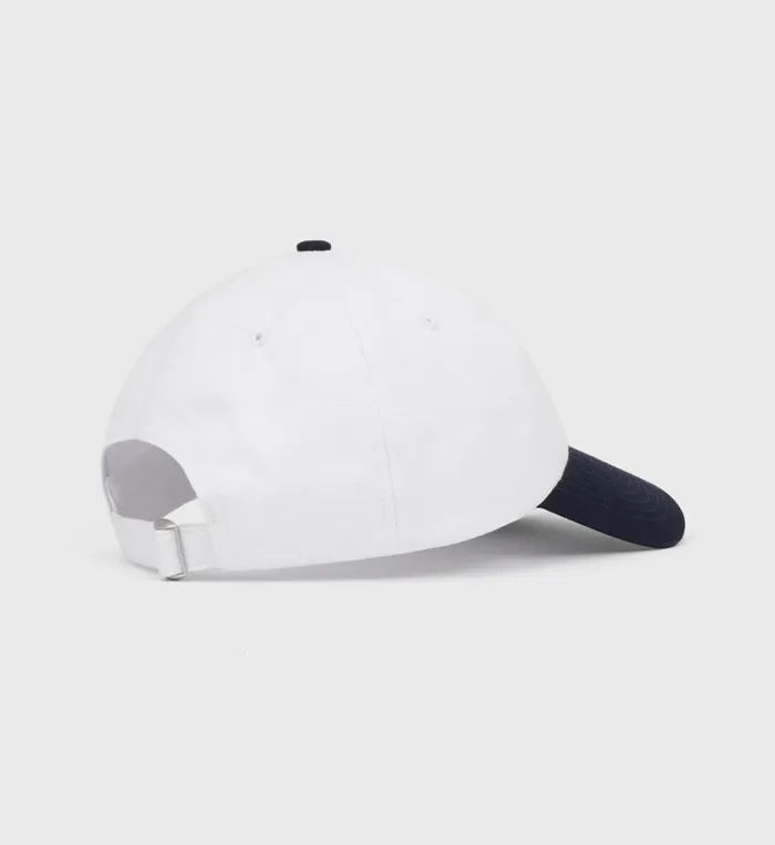 Sporty and Rich Hats Women Avant Garde Hat 8211 WhiteNavy