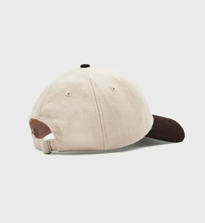 Sporty and Rich Hats Women Faubourg Wool Hat 8211 CreamChocolate