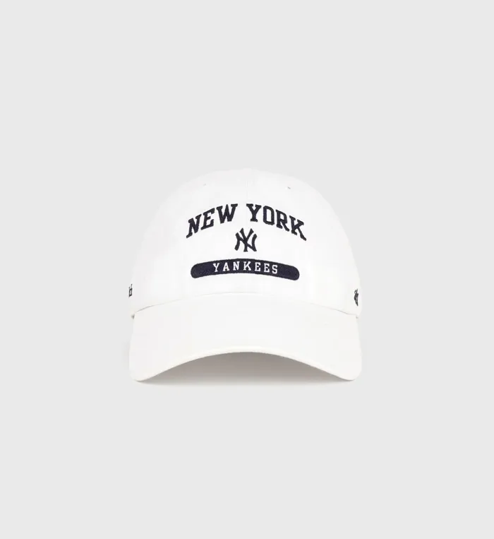 Sporty and Rich Hats Women League Hat 8211 WhiteNavy