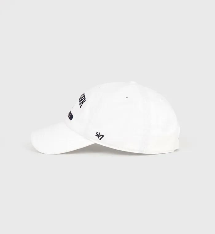 Sporty and Rich Hats Women League Hat 8211 WhiteNavy