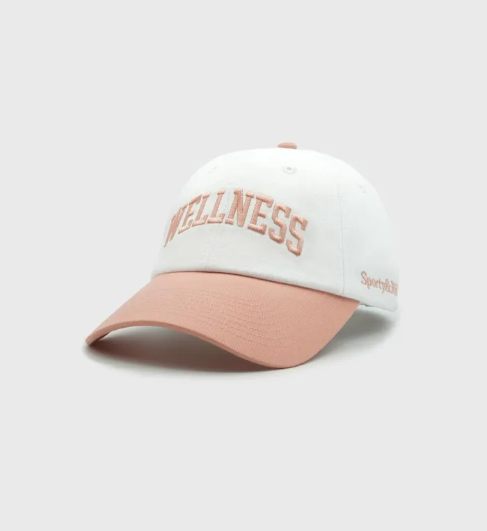 Sporty and Rich Hats Women Wellness Ivy Hat 8211 SalmonWhite