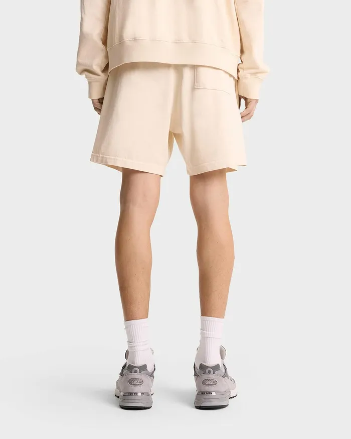 Sporty and Rich Shorts Men NY 94 Gym Short 8211 CreamNavy