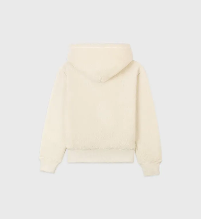 Sporty and Rich Sweatshirts Women Sherpa Health Hoodie 8211 Cream