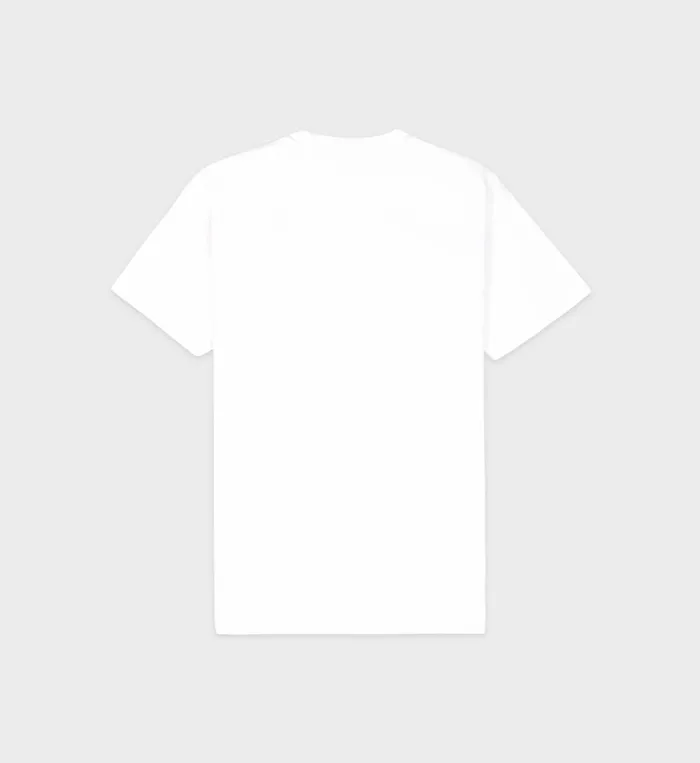 Sporty and Rich TShirts and Tops Women Emblem TShirt 8211 WhiteNavy